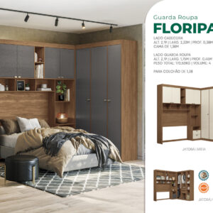 Guarda-roupa Floripa