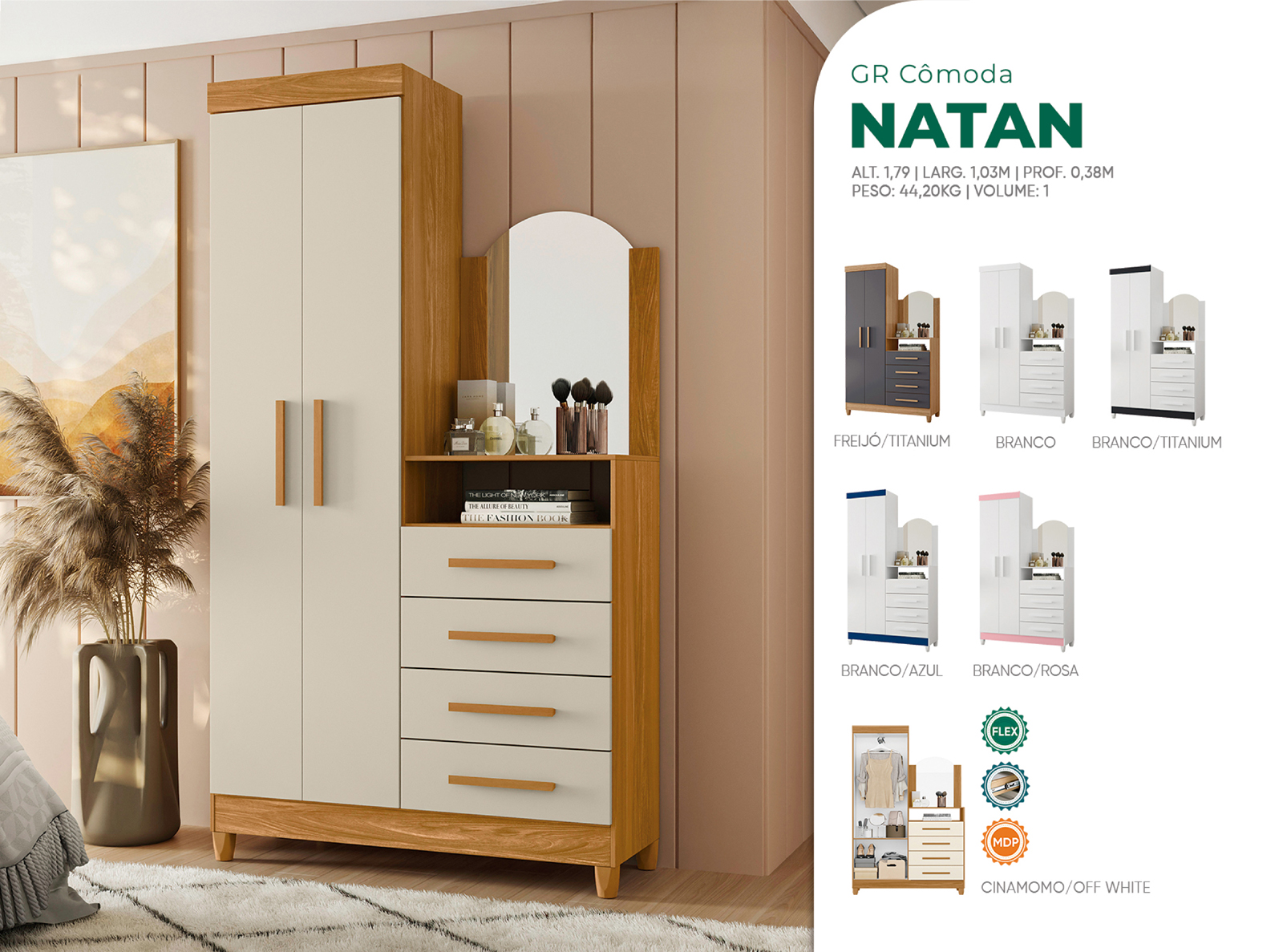 Cômoda Natan