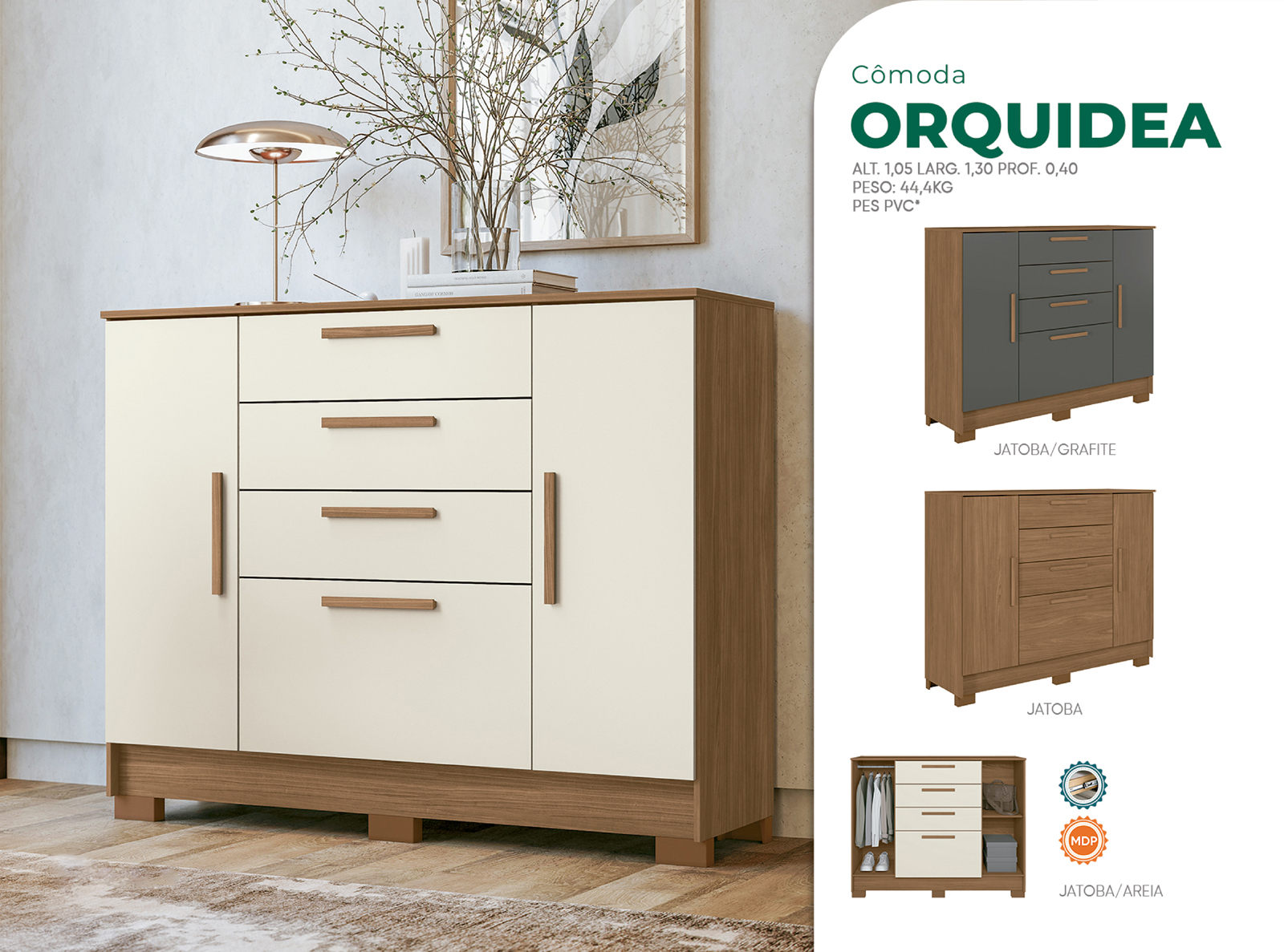 Cômoda Orquídea