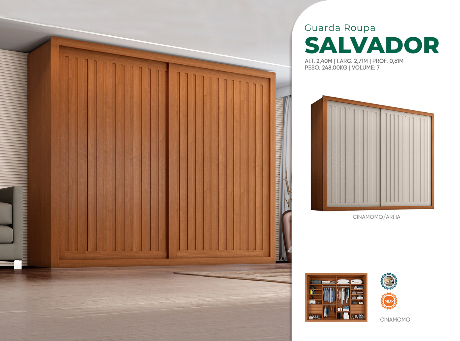 Guarda-roupa Salvador